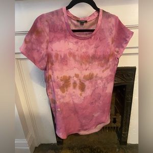 Acrobat size small tie dye flowy blouse